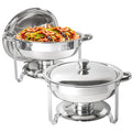 5Qt 4-Pack Stainless Steel Chafing Dish Buffet Set L588
