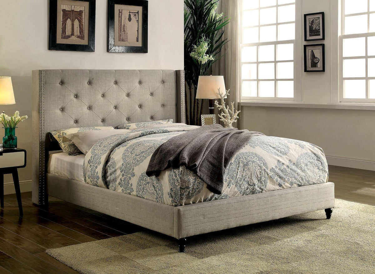 Warm Gray King Bed H48507