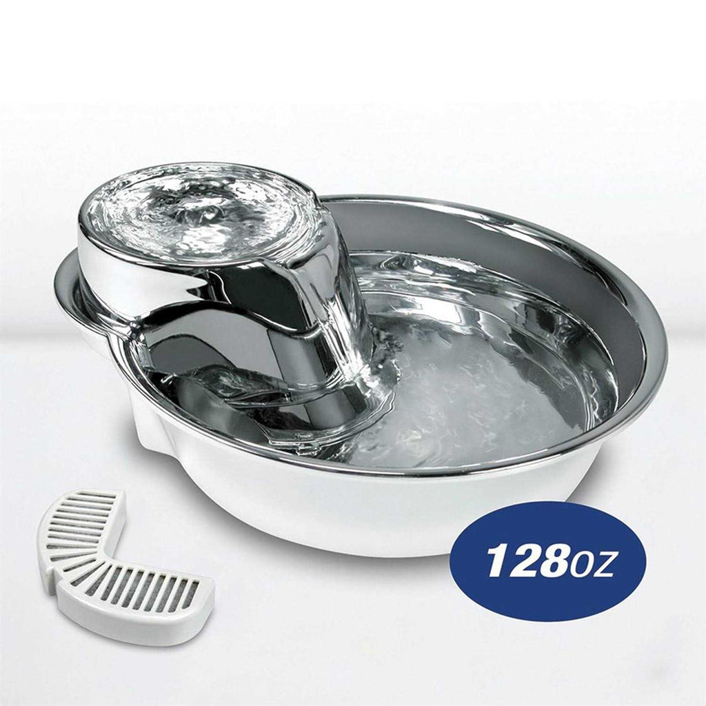 Stainless Steel Pet Fountain U9033