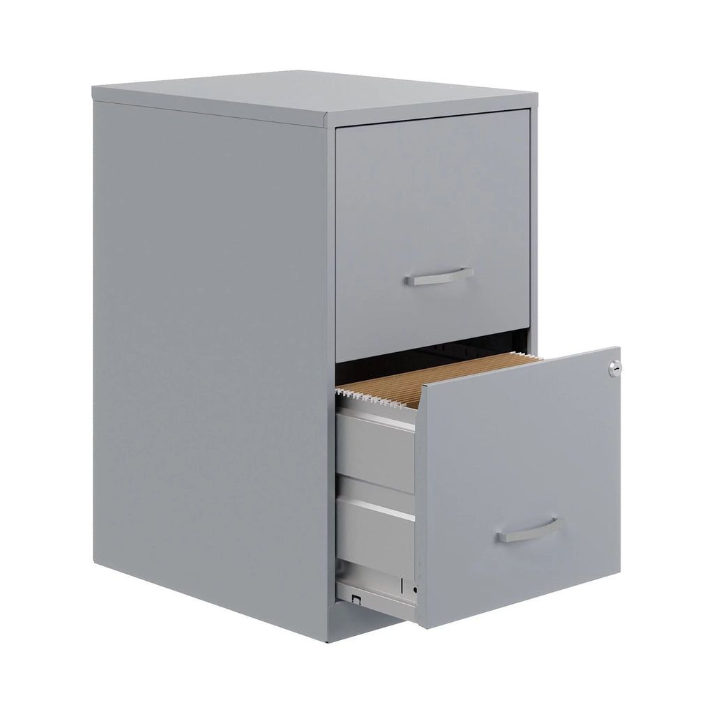 18" 2 Drawer Metal File Cabinet G179