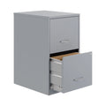 18" 2 Drawer Metal File Cabinet G179