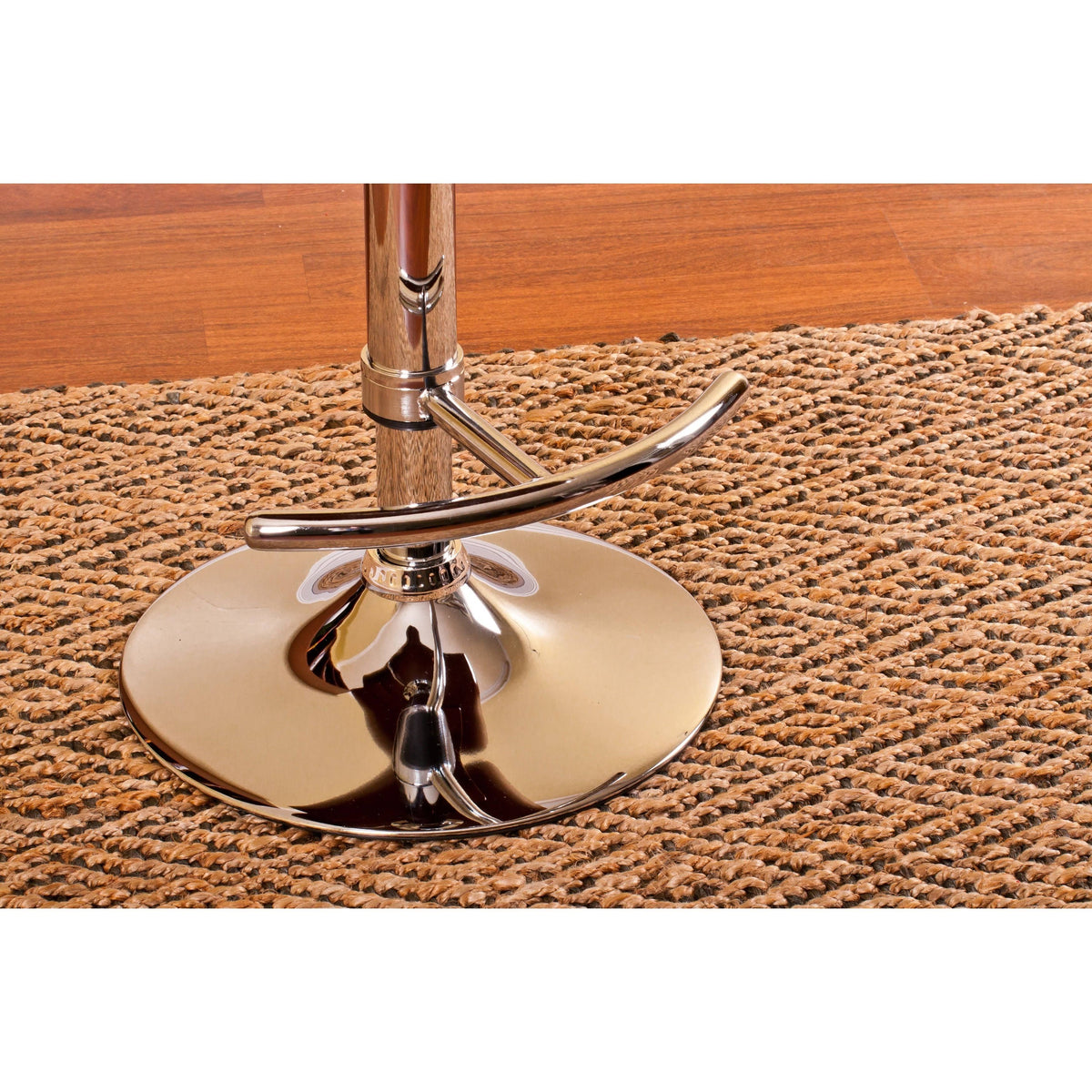Contemporary Swivel-adjustable Bar Stool X8861
