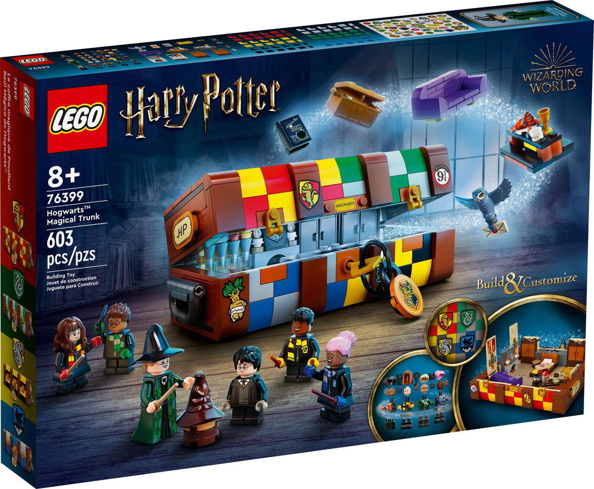 Customizable Toy Luggage Set with Minifigures F7050