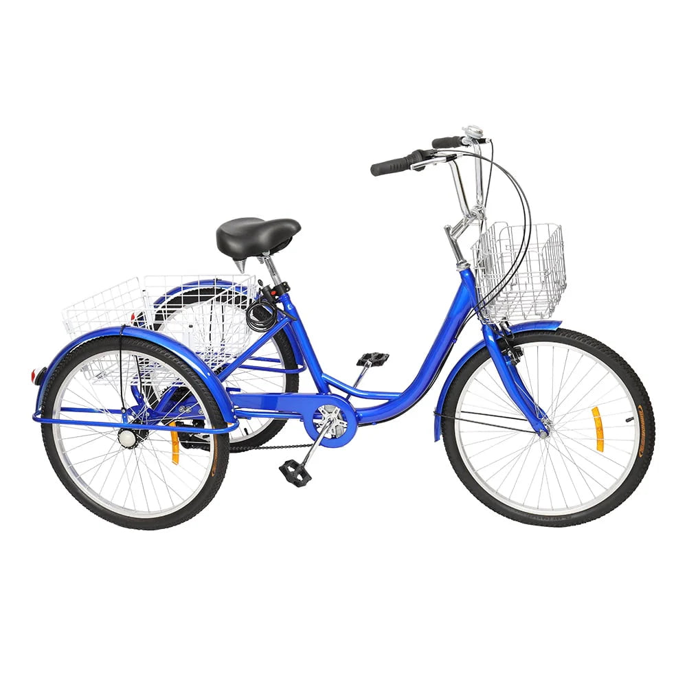 Blue 26-Inch Wheel Adult Tricycle S176911