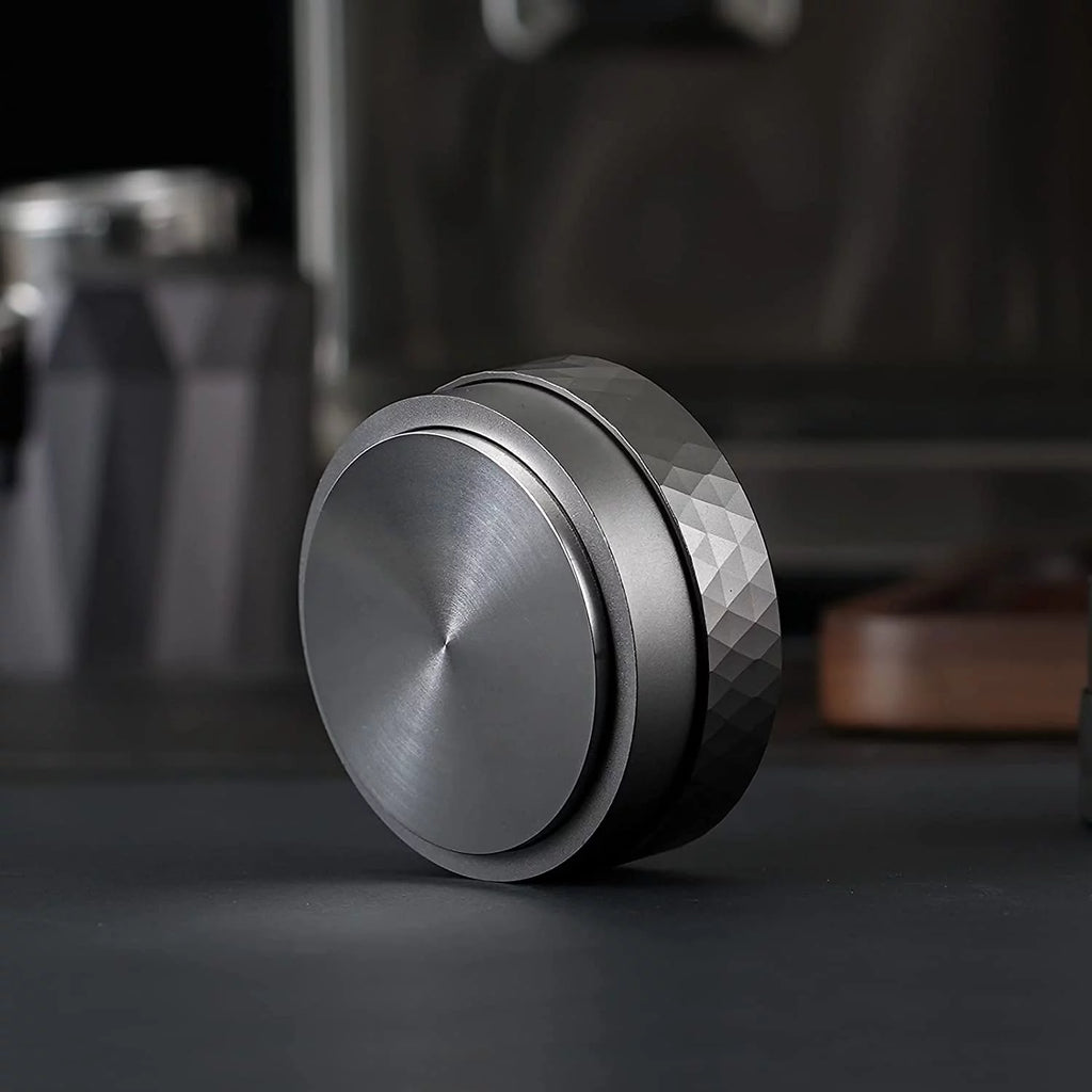 58mm Diamond Pattern Stainless Steel Coffee Tamper B526