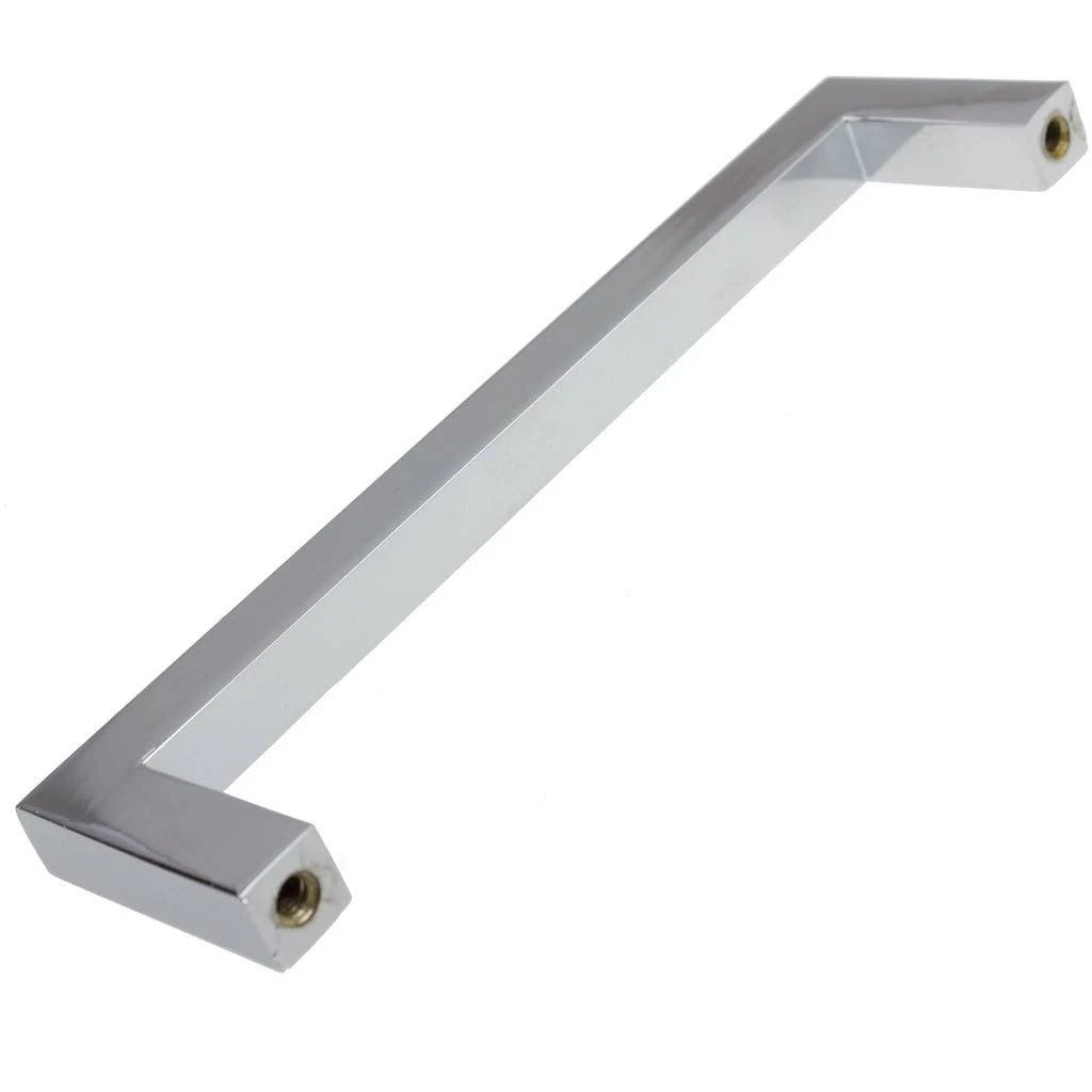 5-Inch Polished Chrome Solid Square Cabinet Bar Pull Handle R223