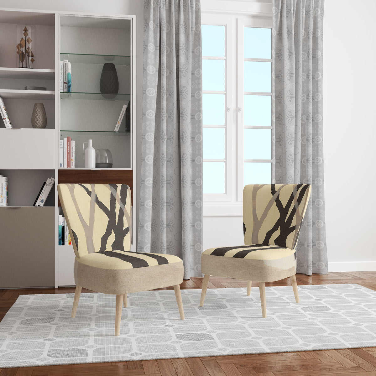 Upholstered Accent Chair D997057