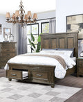 Queen Size Bed with Storage Drawers V80064