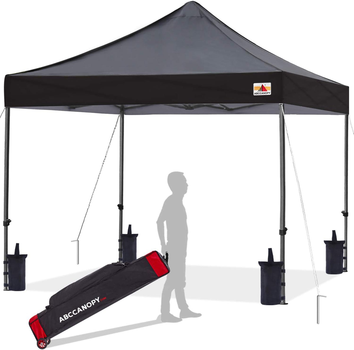 10x10 White Pop Up Canopy Tent U41658