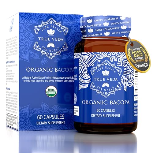 Organic Bacopa Monnieri 60 Capsules N7647