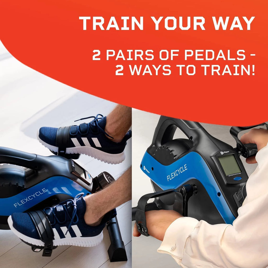 Blue Stationary Bike Pedal Exerciser F381