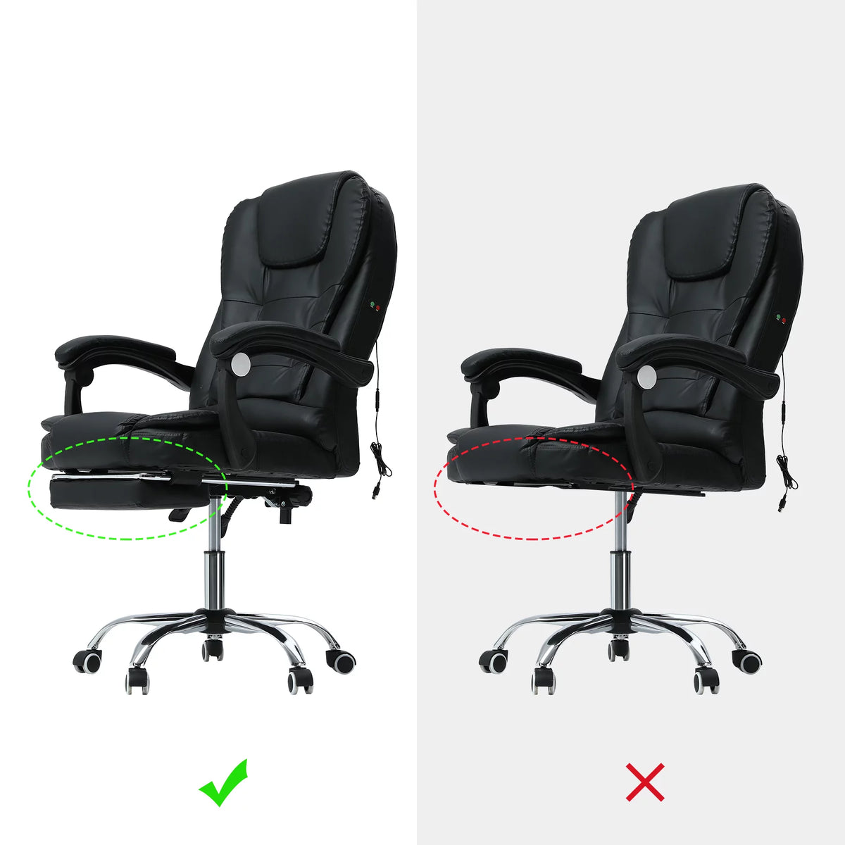 Executive Office Chair with Recline & Massage G956216