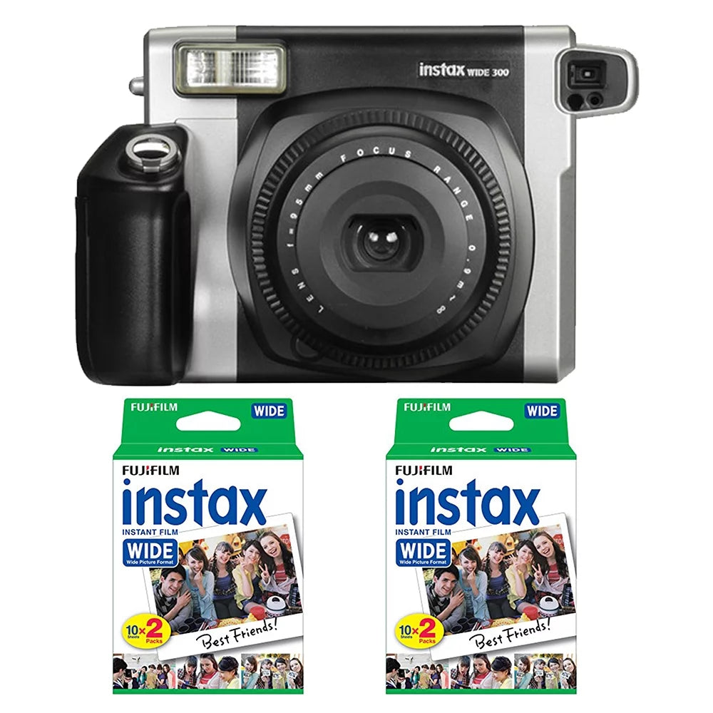 Instax Wide 300 Camera and 40 Sheets Film S4008