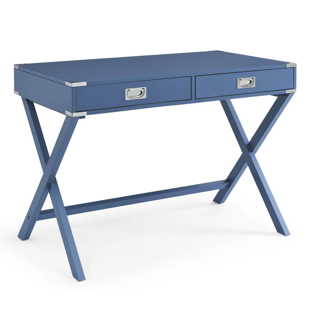 Solid Wood Computer Desk with Drawers L9637