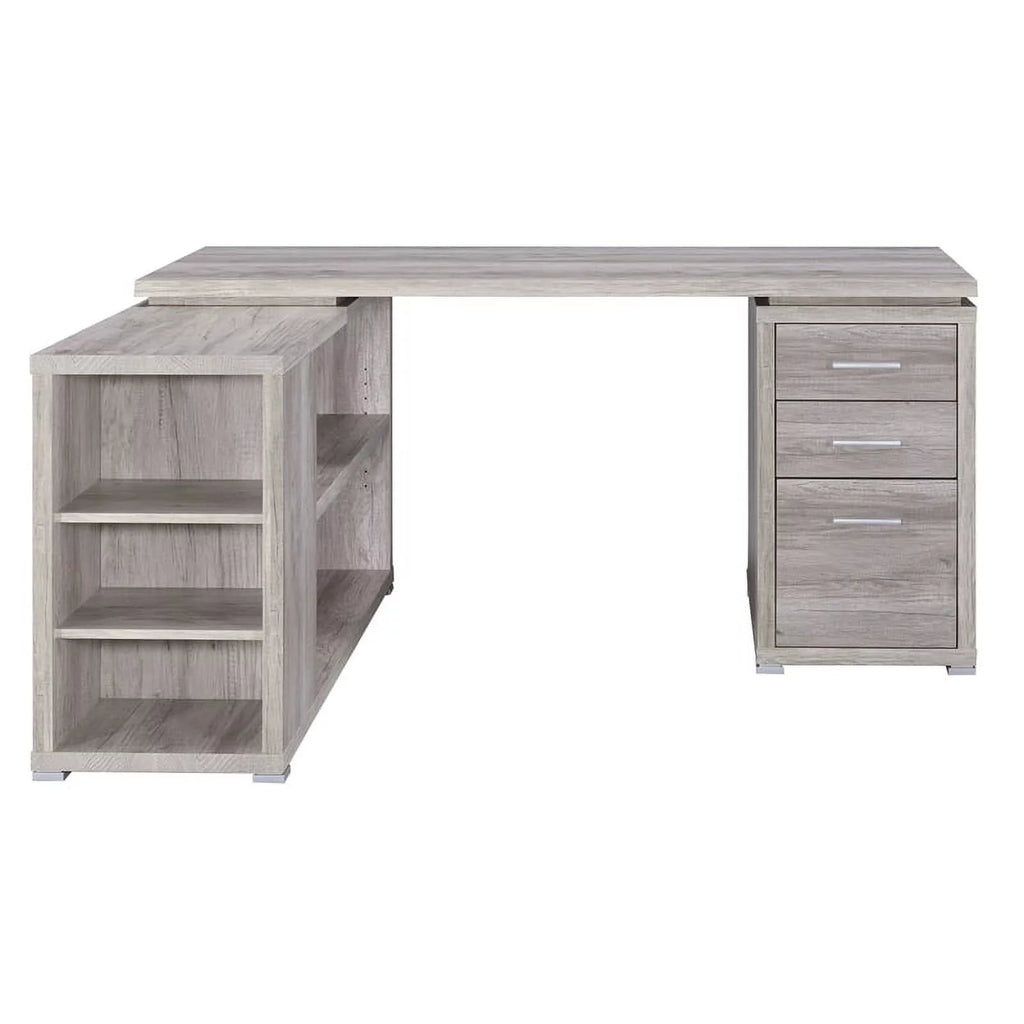 2 Piece L-Shaped Desk and Adjustable Office Chair I294681