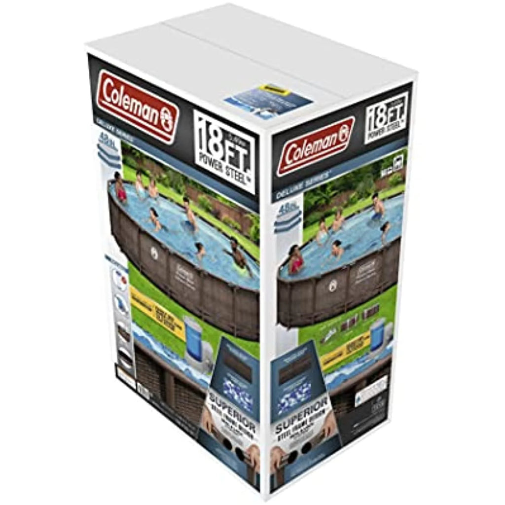Round Metal Frame Above Ground Pool Set R935