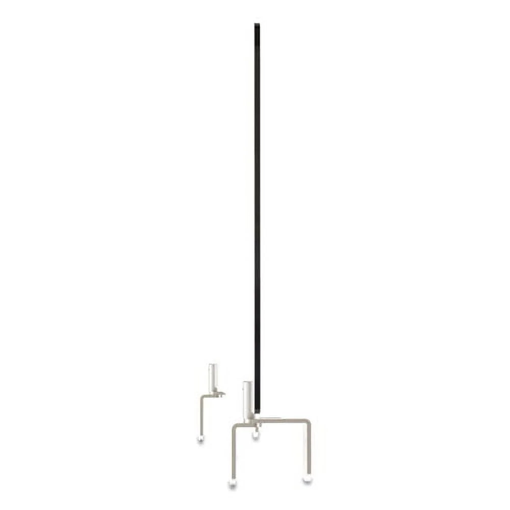 Clear Partition Extender With Attached Clamp, 29 X 3.88 X 18, Thermoplastic Sheeting G791160
