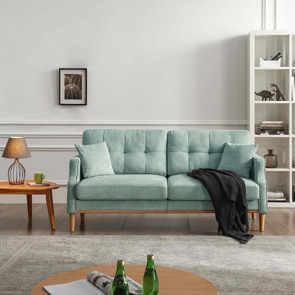 Mid-Century Modern 3 Seat Sofa Couch L57626