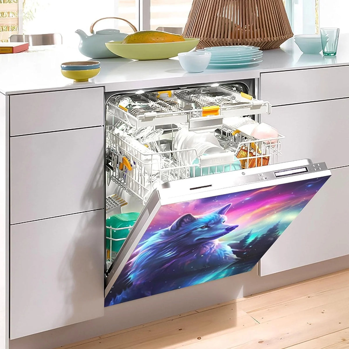 Magnetic Dishwasher Sticker 23in W x 26in H R591