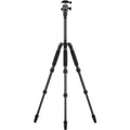 Black Carbon Fiber Travel Tripod with Ball Head L389