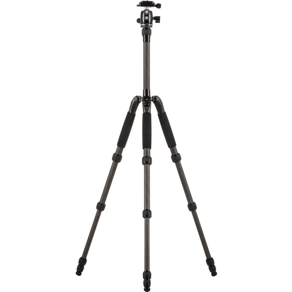 Black Carbon Fiber Travel Tripod with Ball Head L389