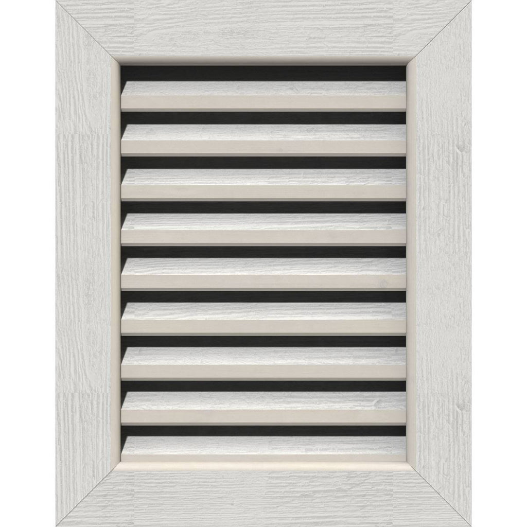 22x22 Vertical Gable Vent Primed Functional B77443