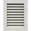 22x22 Vertical Gable Vent Primed Functional B77443