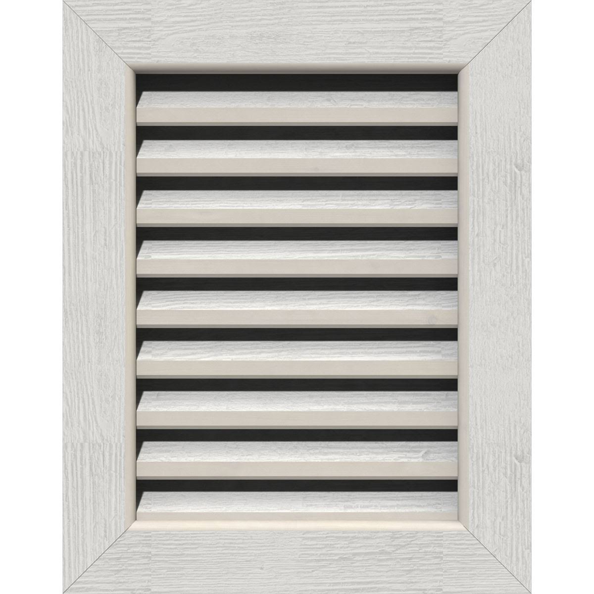 22x22 Vertical Gable Vent Primed Functional B77443