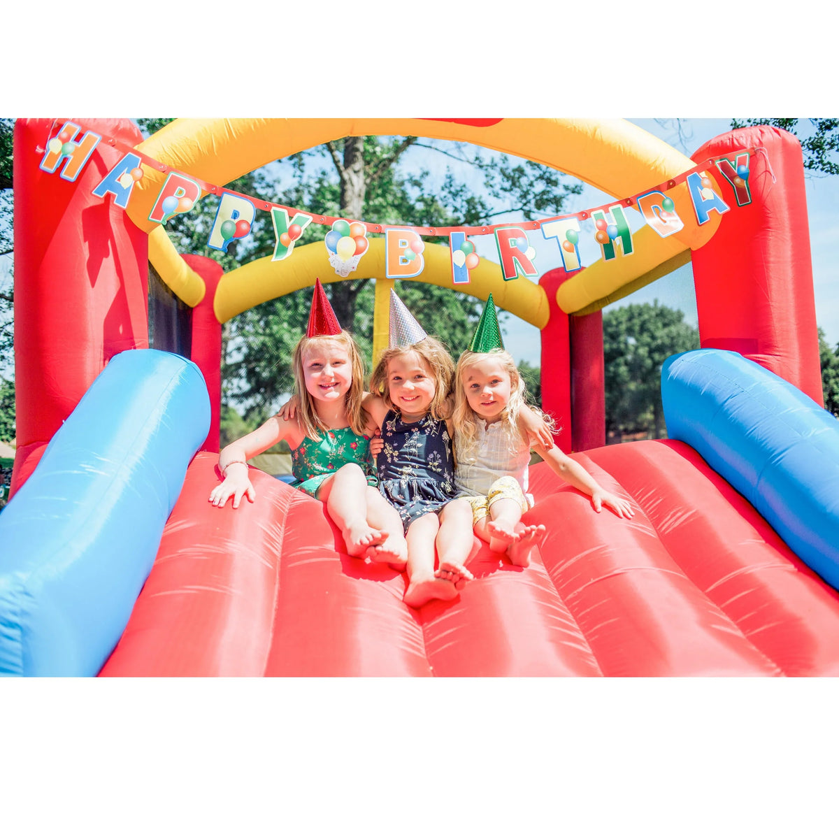 Inflatable Bounce House with Slide and Blower K4857