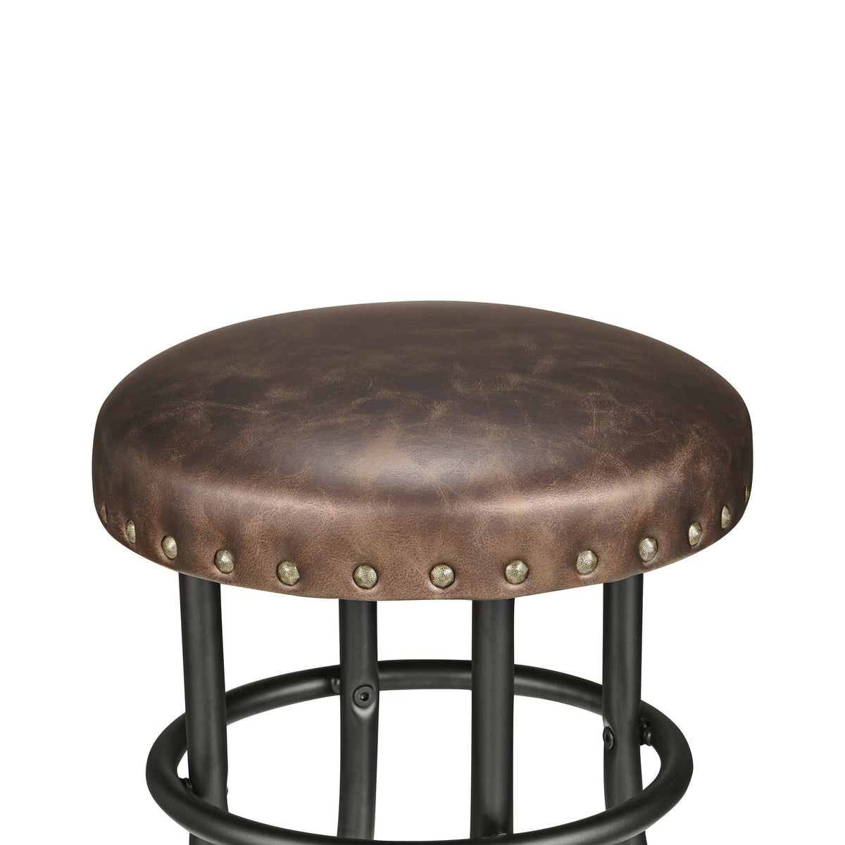 Rustic Bronze Counter Barstools Set of 2 I5613