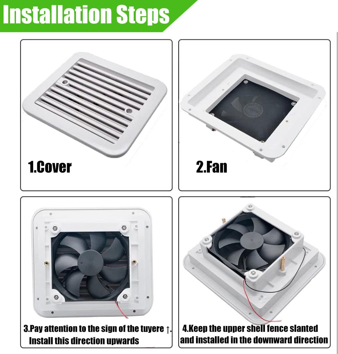 12V RV Vent Fan F99131