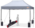 10x10 White Pop Up Canopy Tent U41658