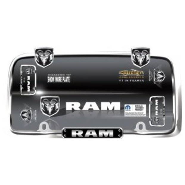 Chrome License Plate Frame K337