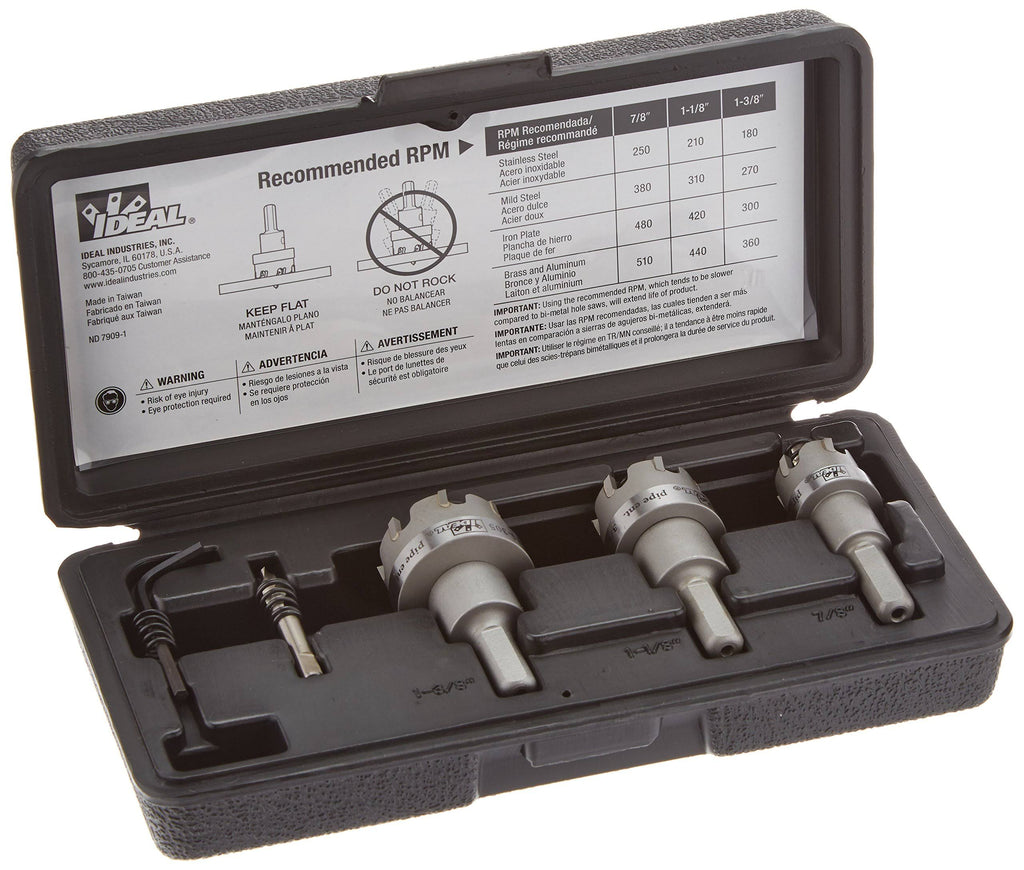 Carbide Tipped Hole Cutter Kit T90673