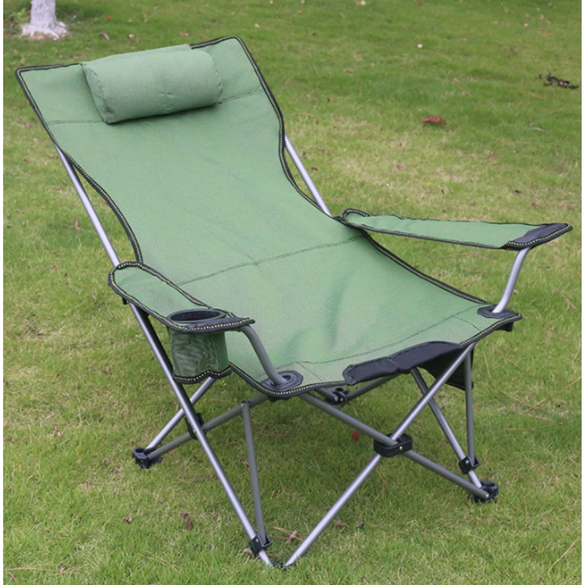 Green Set of 2 Camping Chair C323247