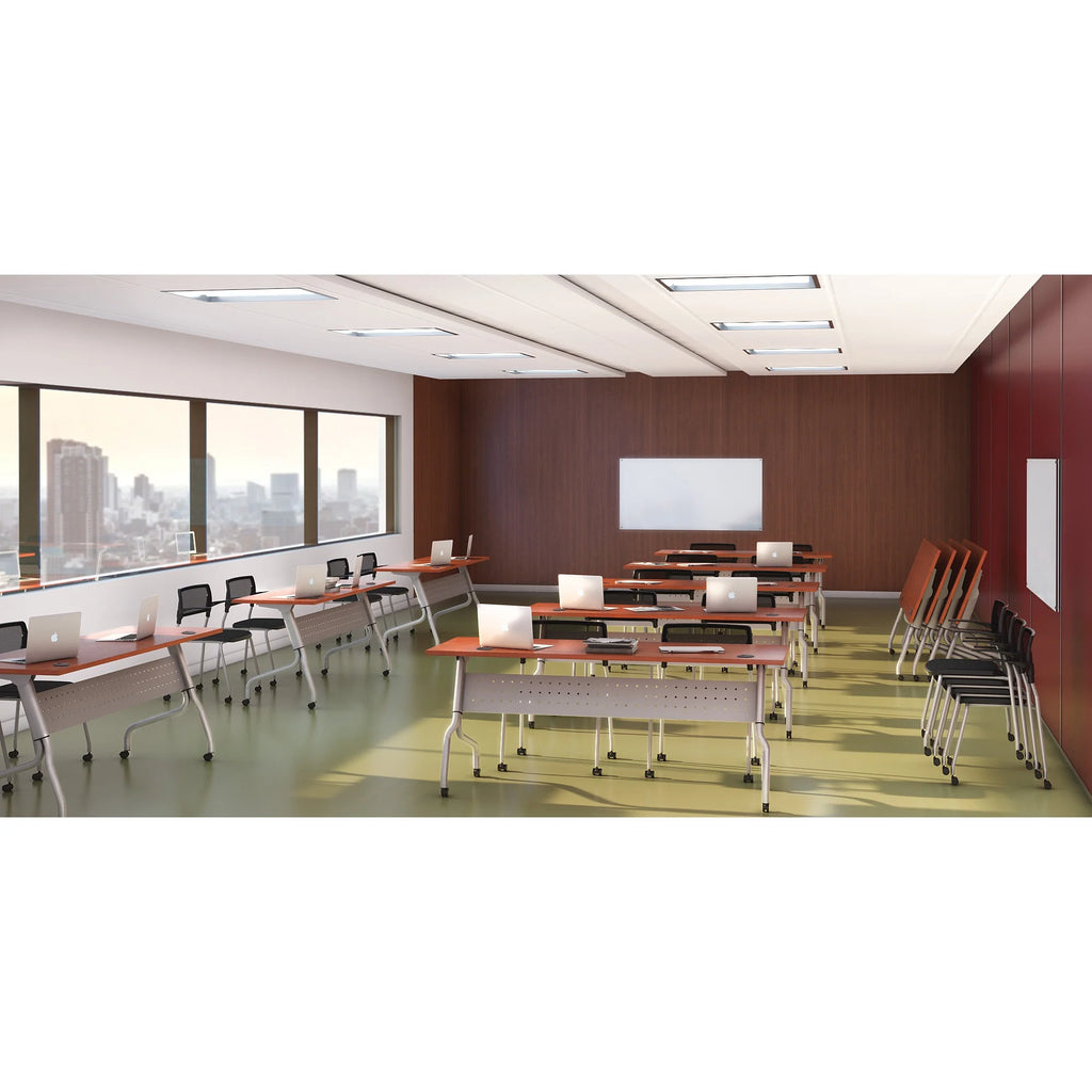 Cherry Flip Top Training Table U5883