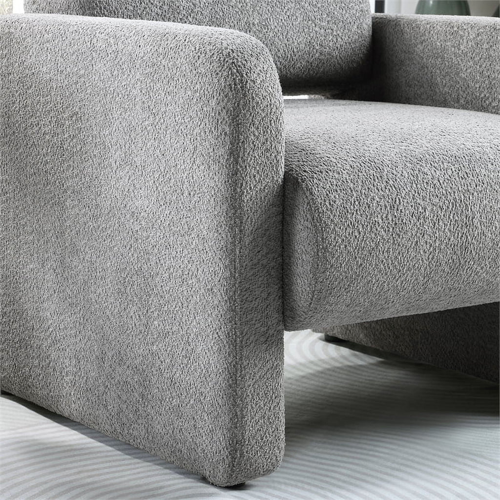 Gray Fabric Armchair G239929