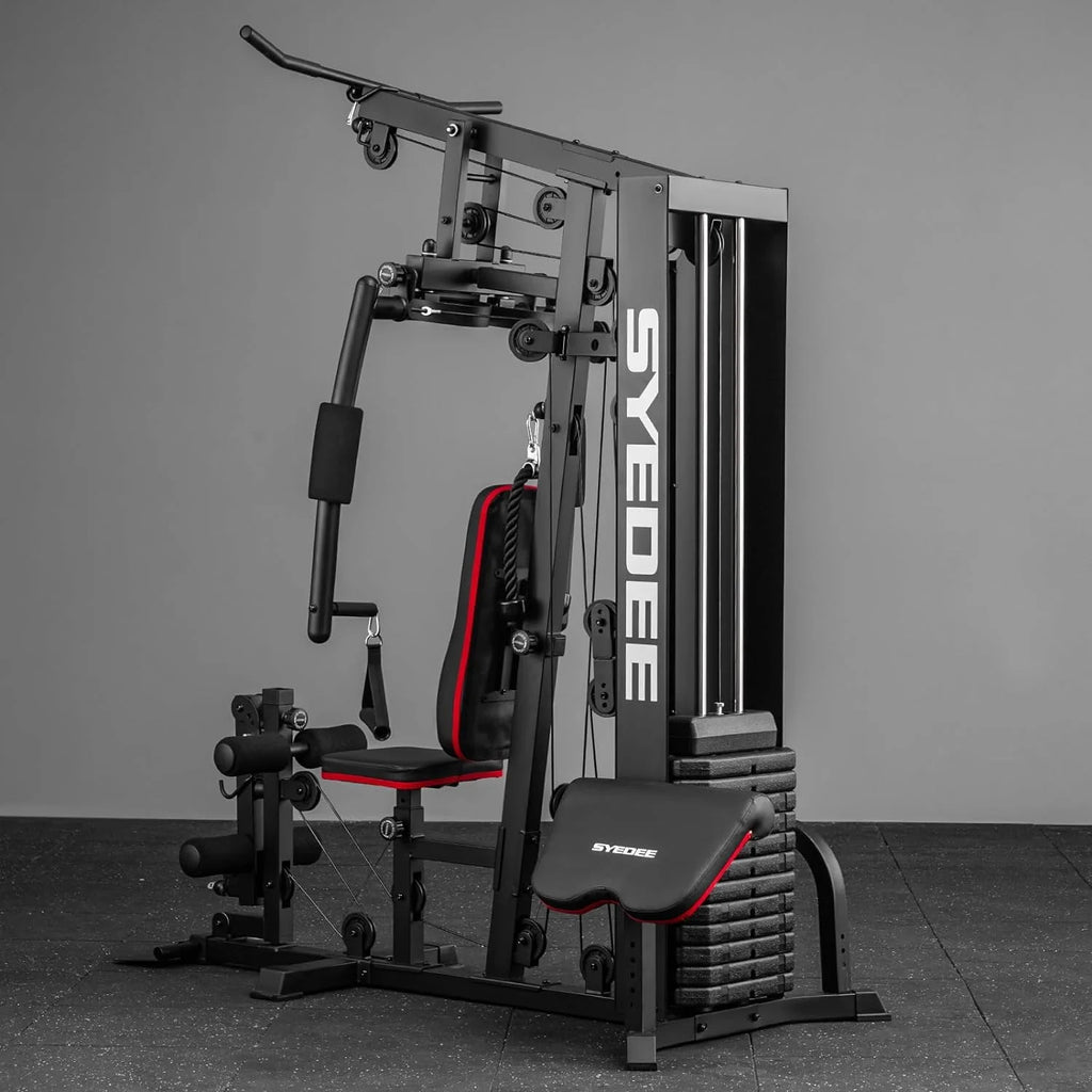 Home Gym Station with 150LBS Weight Stack M376