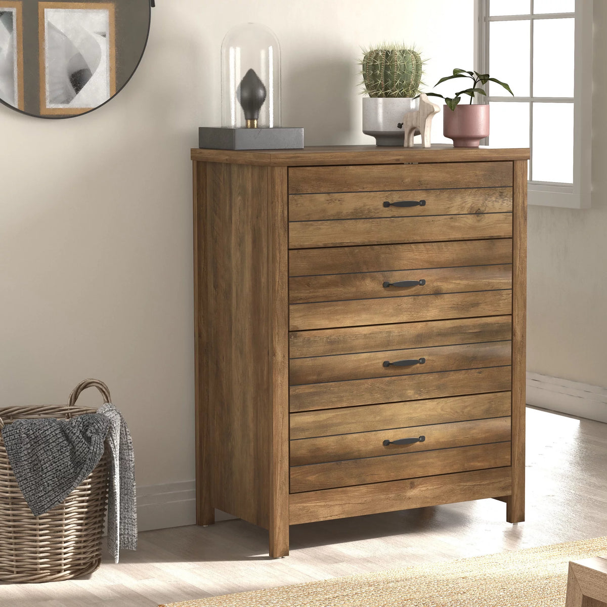 Espresso 4-Drawer Dresser N78234