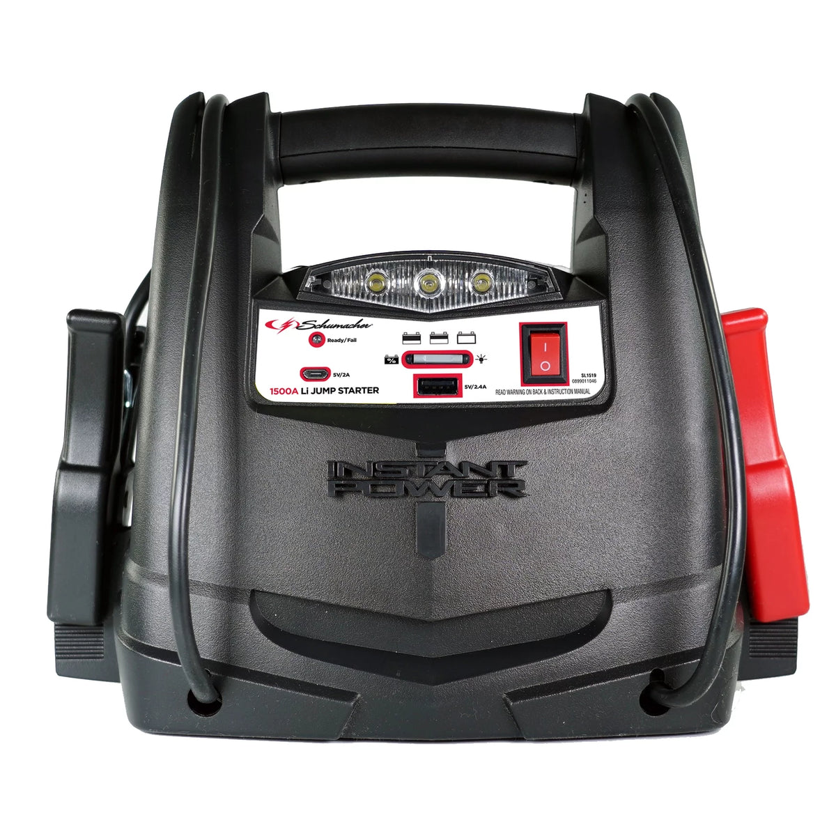 1500A 12V Lithium Jump Starter with 150 Psi Air Compressor P624986