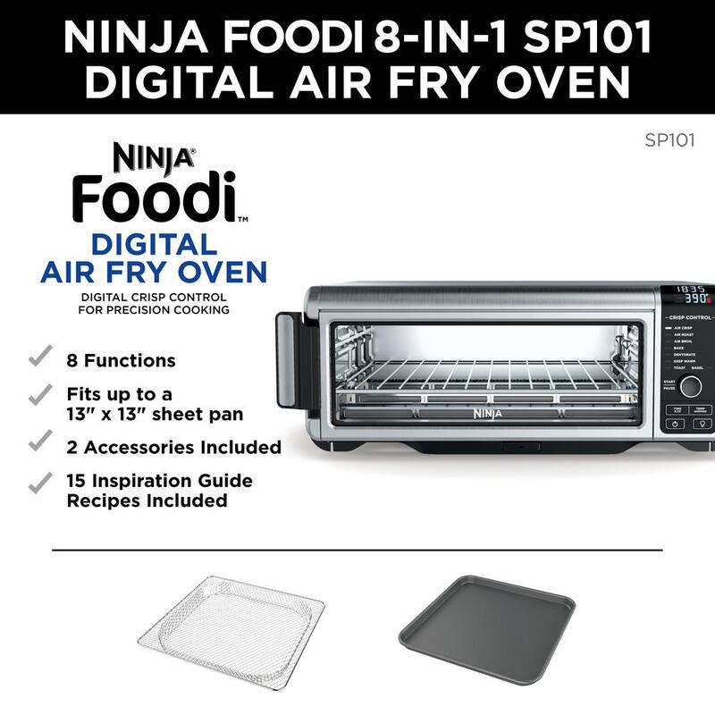 Stainless Steel Digital Air Fry Oven J33615