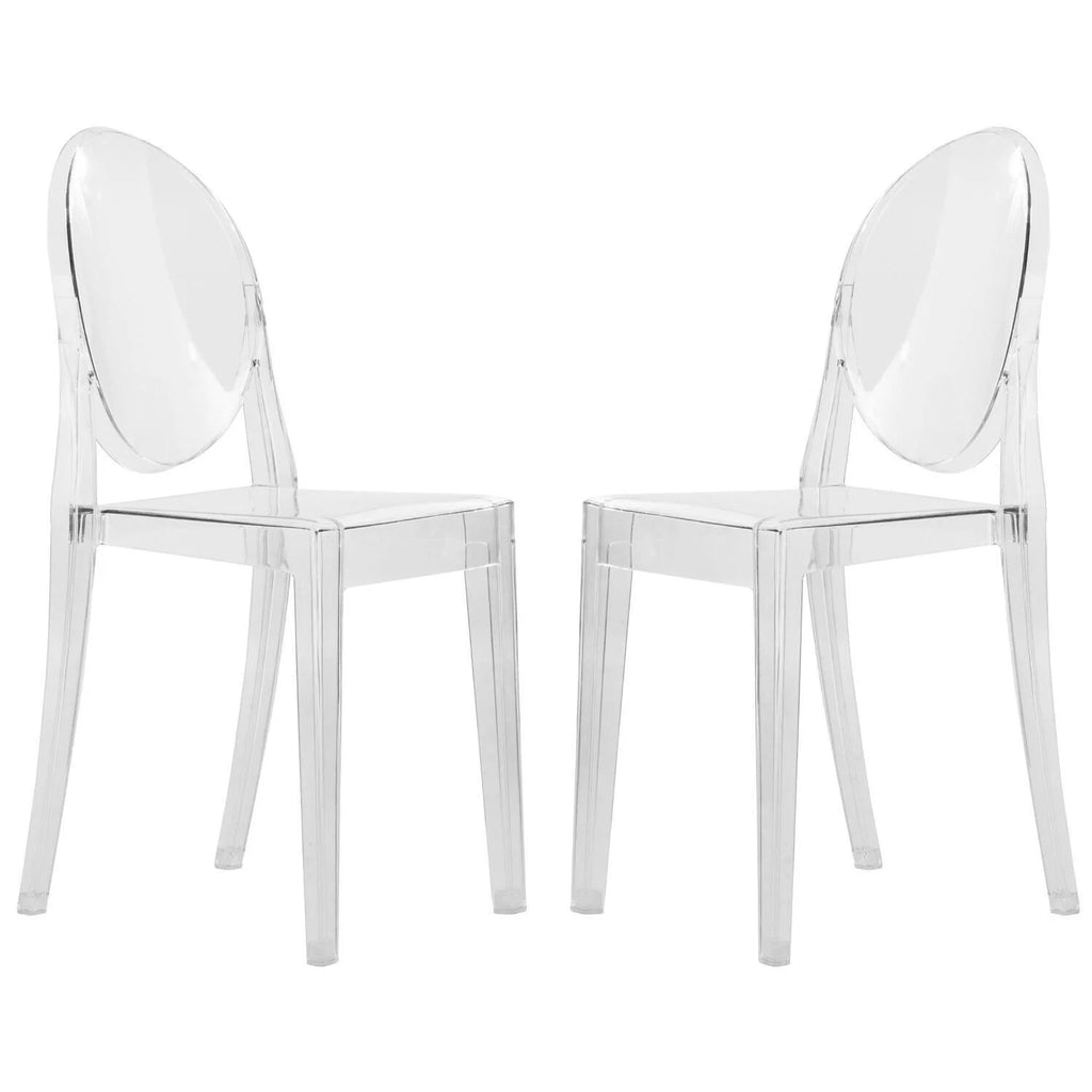 Acrylic Modern Chair Set of 2 G659035