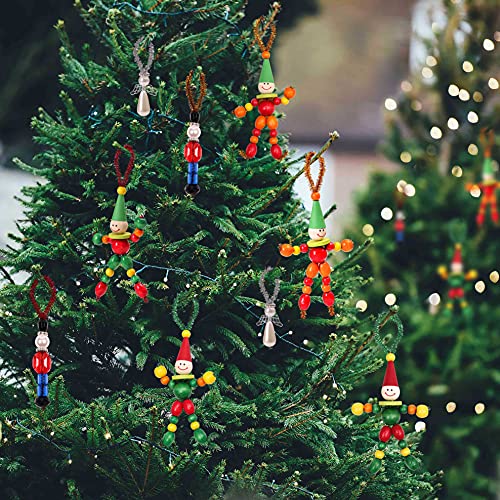 16PCS Christmas Crafts DIY Beads Ornaments Kits L4116