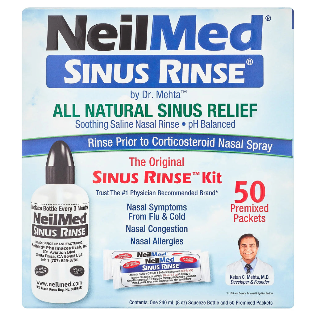 Sinus Nasal Rinse Kit, 50 count I5749