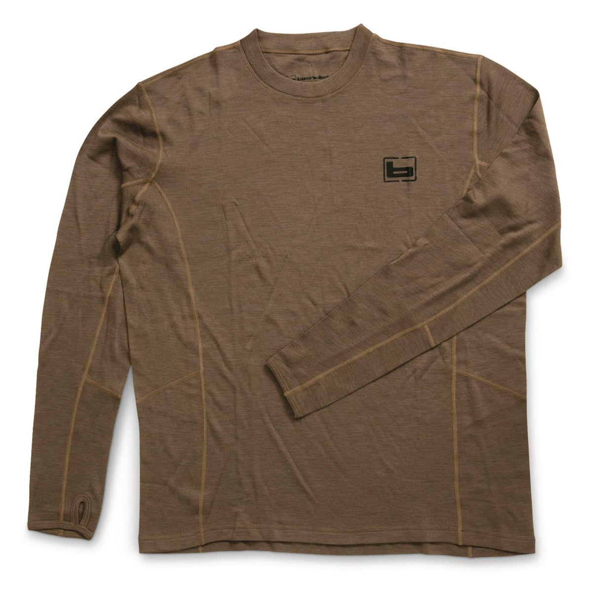 Merino Wool Crew 230 Gram Chocolate O50689