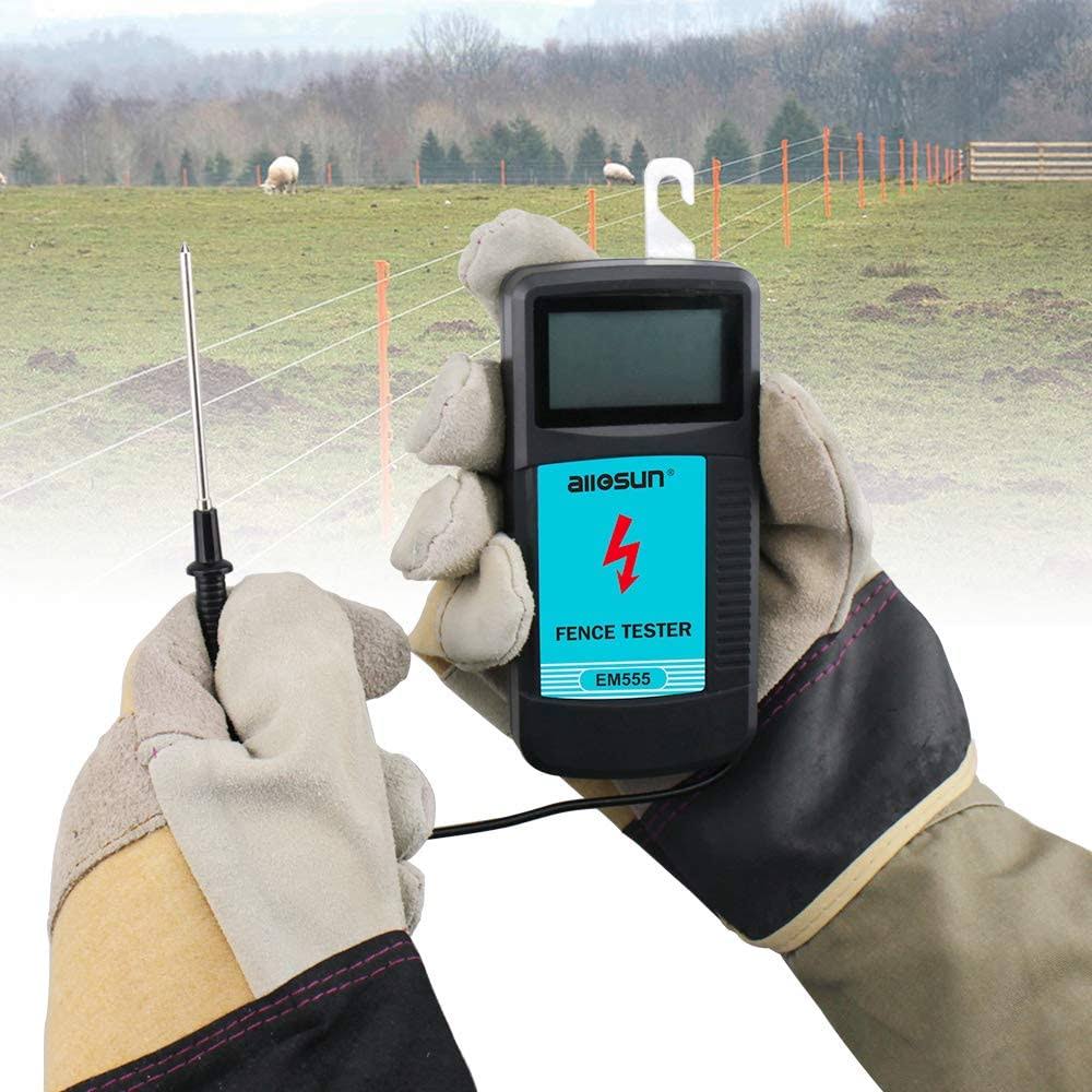 Digital Electrical Fence Voltage Tester 300-9900V W76786