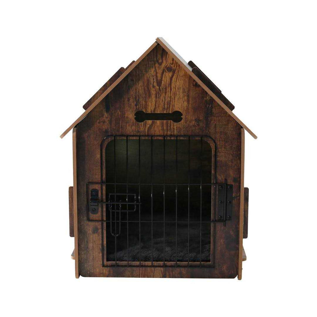 Wooden Pet House with Roof and Lockable Door O2316