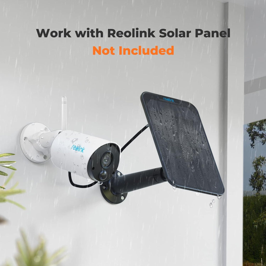 Wireless Outdoor Security Camera 1080P HD Solar Powered 2 Pack R7132