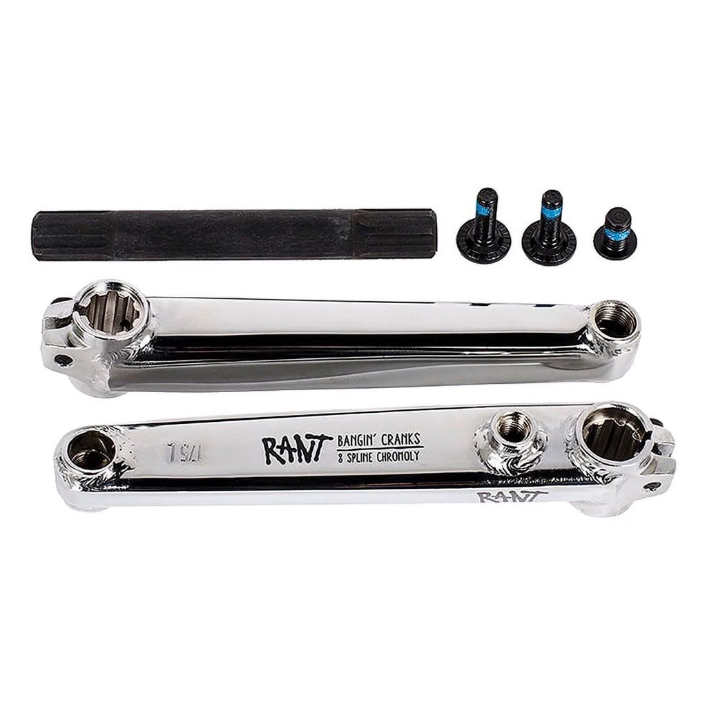 3Pc 175 19Mm 8-Spline Cromo Crankset R11937