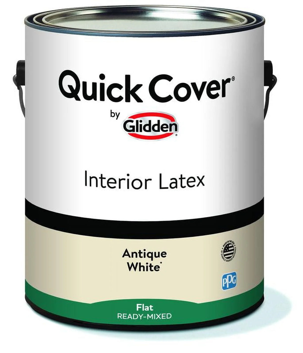 White Flat Interior Latex Paint 1 Gallon S72579